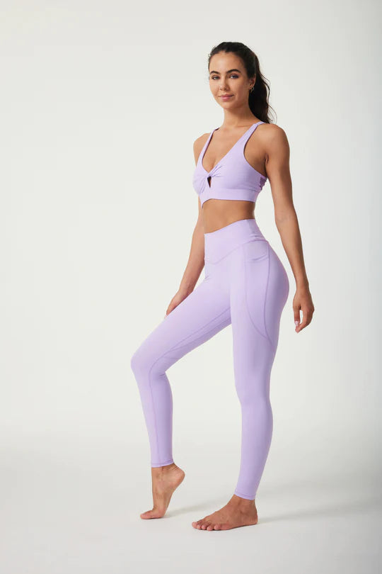 Ultra-Soft High-waisted Leggings-Lilac