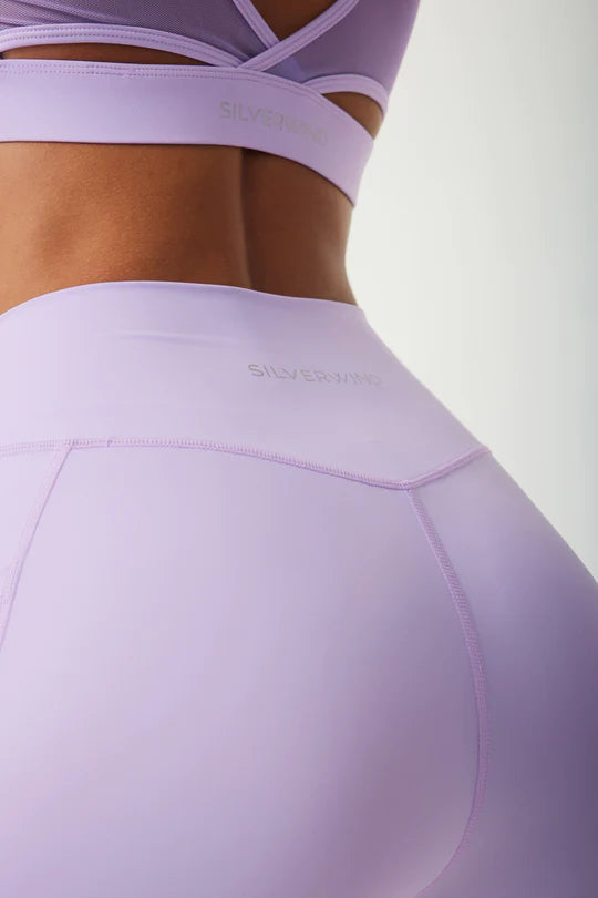 Ultra-Soft High-waisted Leggings-Lilac