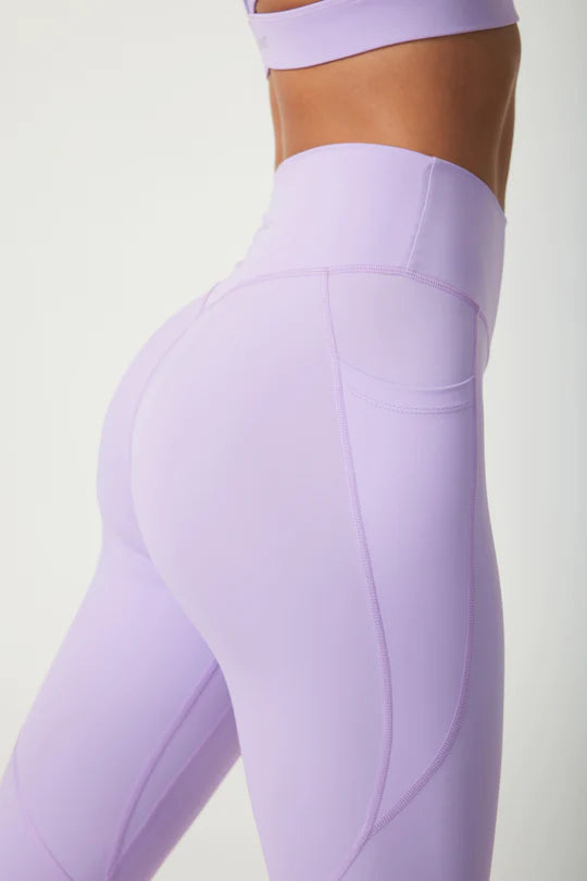 Ultra-Soft High-waisted Leggings-Lilac