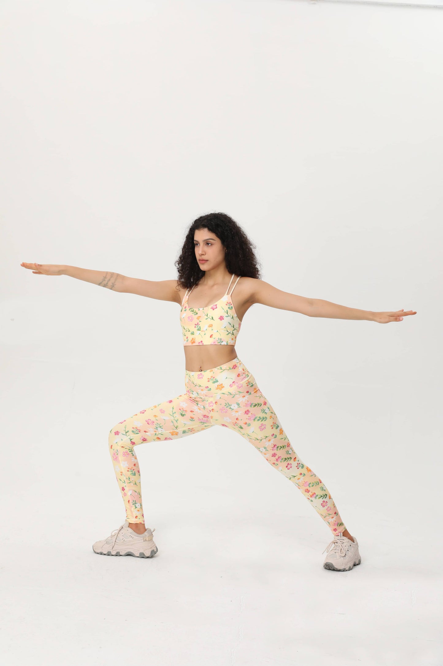 Foral Garden High-waisted Leggings