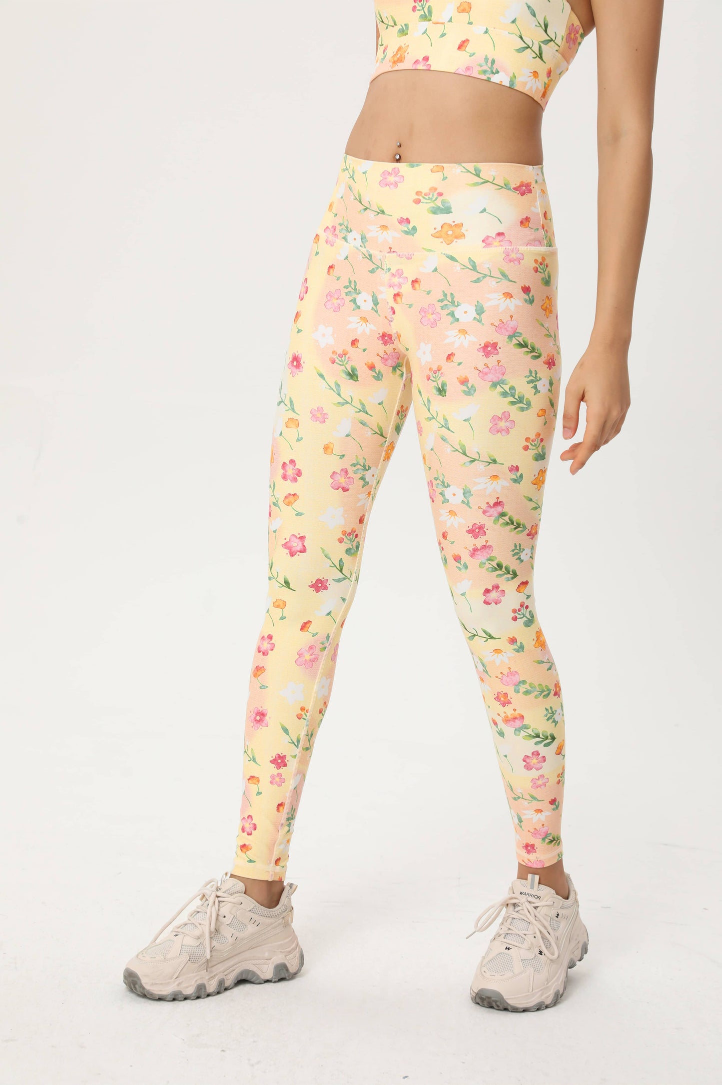 Foral Garden High-waisted Leggings