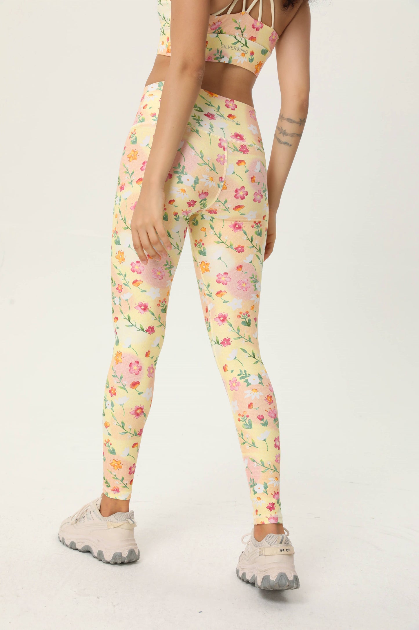 Foral Garden High-waisted Leggings