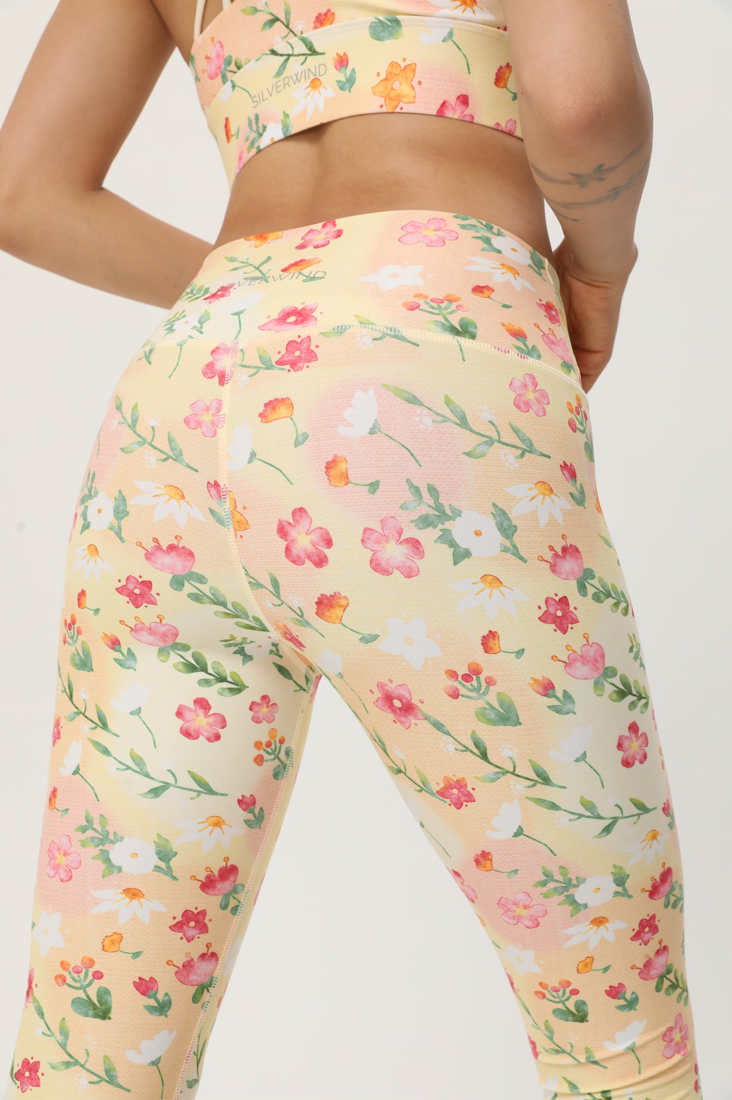 Foral Garden High-waisted Leggings